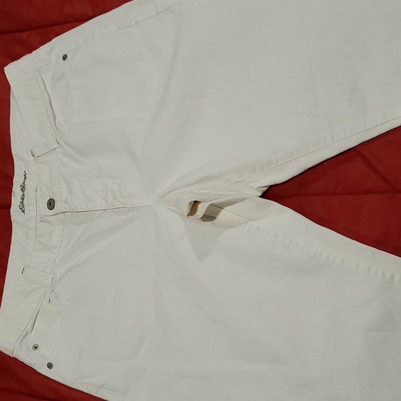 Eddie bauer white jeans,size 12 - Picture 3 of 10